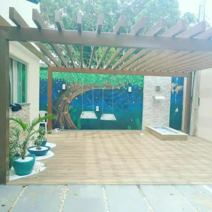 Casa Com Piscina E 3 Quartos Climatizados 8km Do Centro Holiday home *